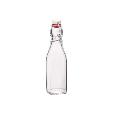 Bormioli Rocco Swing Bottiglia con Tappo Bianco 25 cl 28 Pezzi