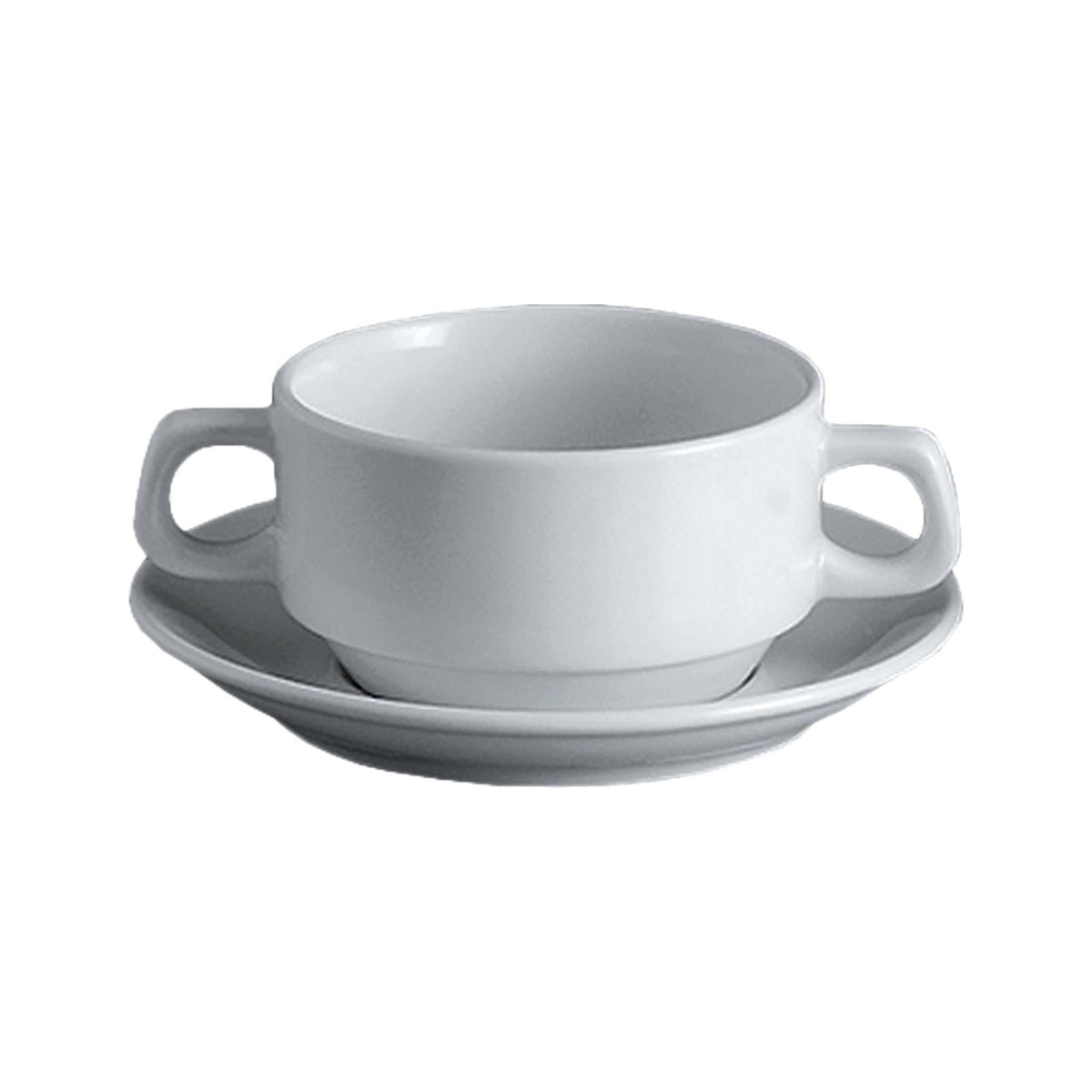 Lubiana Kaszub-Hel Piattino per Tazza Brodo 16 cm 6 Pezzi
