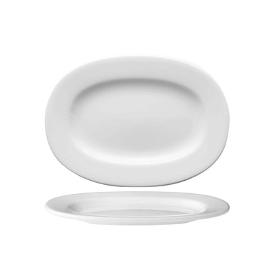 Churchill Alchemy Vassoio Ovale Fine China 20,7x14,5 cm 12 Pezzi