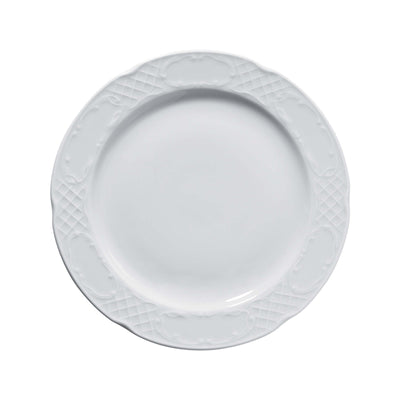 Gural Flora Piatto Frutta Porcellana Bianca 20 cm 12 Pezzi