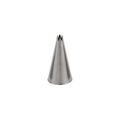Paderno Bocchette per Decorare Foro Festonato Largo 6 mm Acciaio Inox Confezione 6 Pezzi