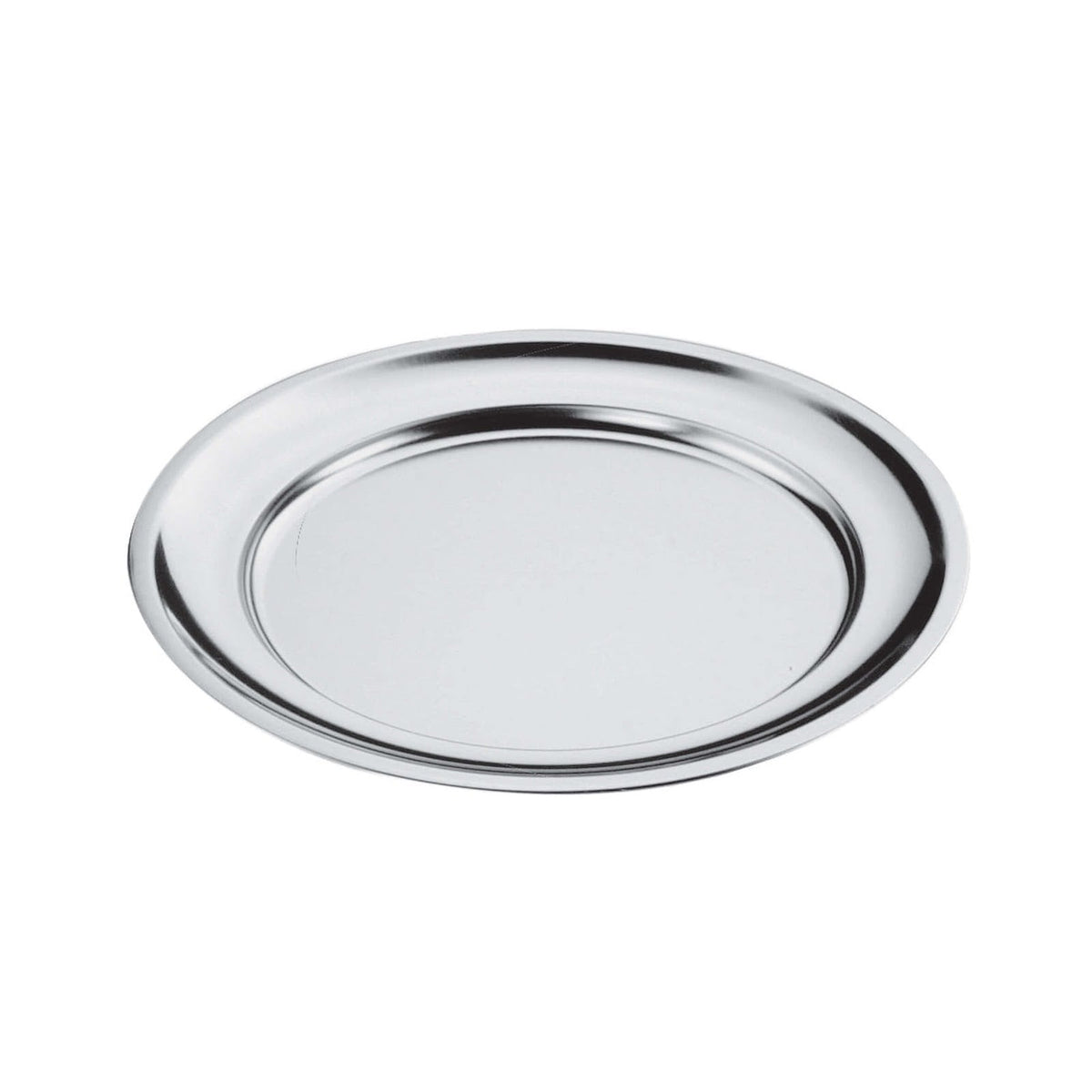 Vassoio Tondo in Acciaio Inox 18/10 Ø 35 cm