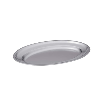 Vassoio Ovale in Acciaio Inox 18/10 30x20 cm