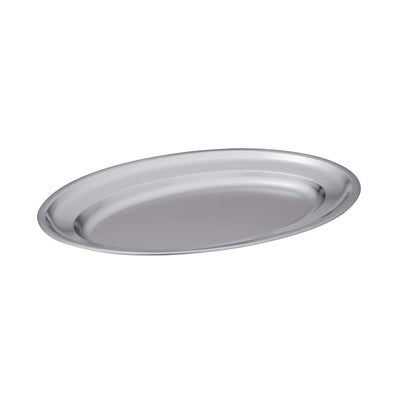 Vassoio Ovale in Acciaio Inox 18/10 40x27 cm
