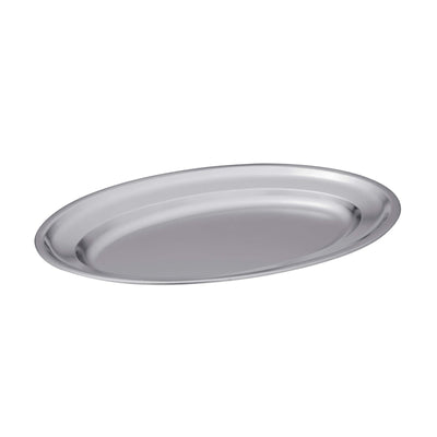 Vassoio Ovale in Acciaio Inox 18/10 45x29 cm