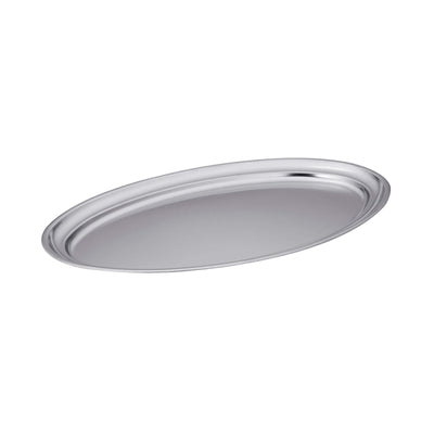 Vassoio Ovale in Acciaio Inox 18/0 40x27 cm