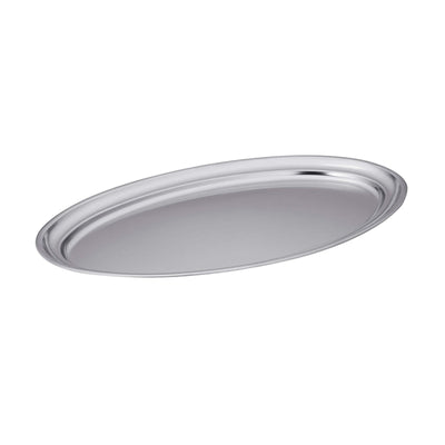 Vassoio Ovale Acciaio Inox 18/0 45x29 cm
