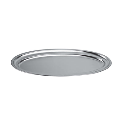 Vassoio Pesce Ovale Acciaio Inox 18/0 60x27 cm