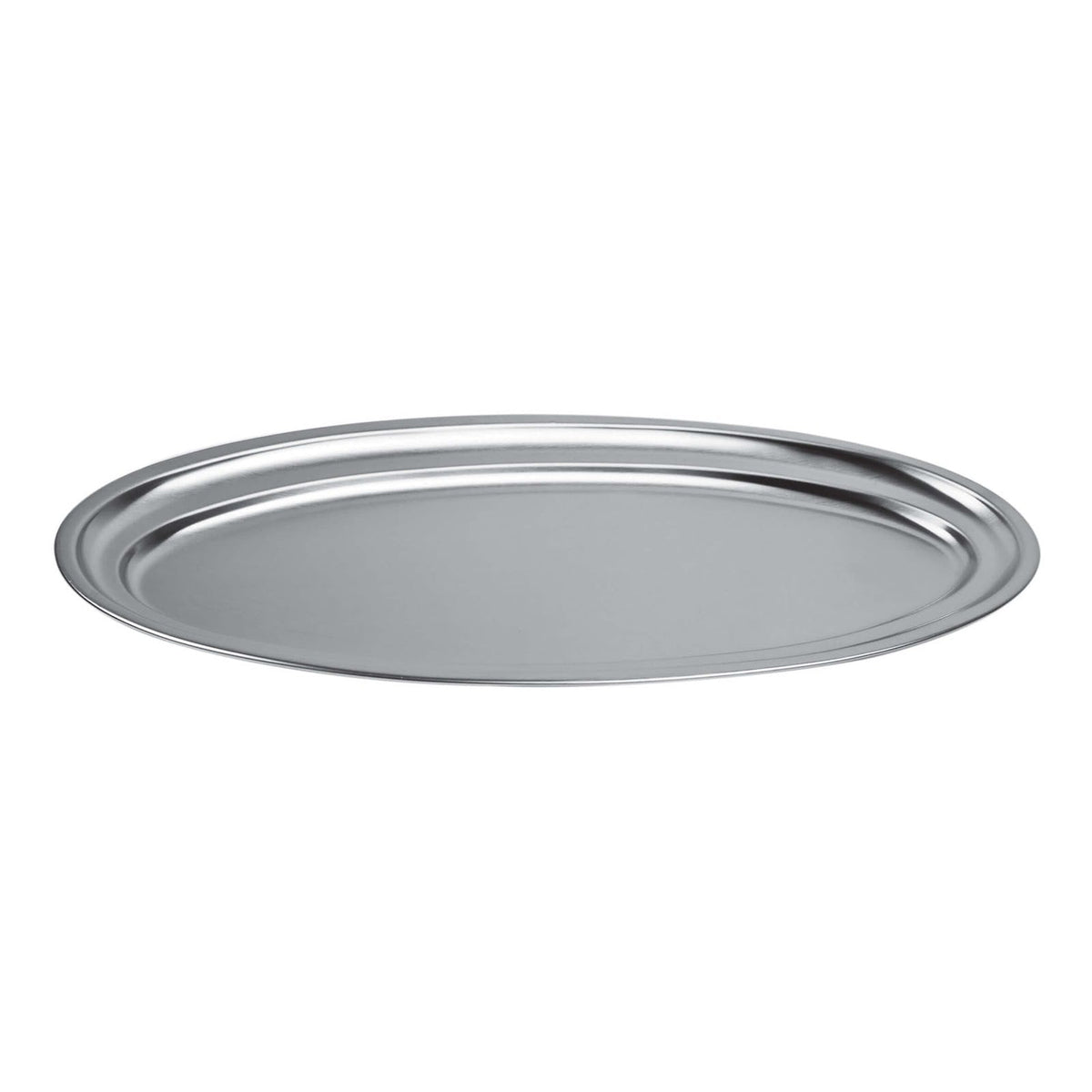 Vassoio Pesce Ovale Acciaio Inox 18/0 80x30 cm