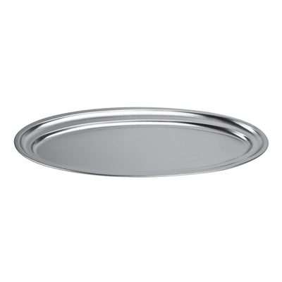 Vassoio Pesce Ovale Acciaio Inox 18/0 80x30 cm