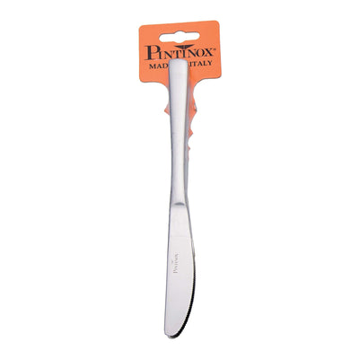 Pinti Gamma Coltello da Tavola Manico Pieno Acciaio Inox 18/10 Confezione 2 Pezzi