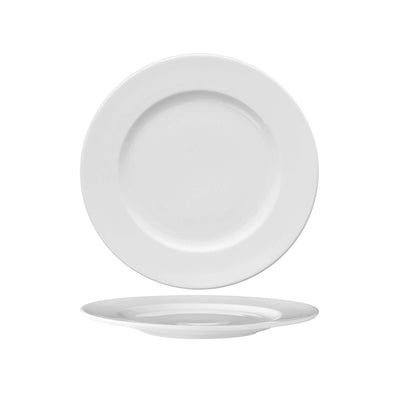 Gural Delta Piatto Frutta Porcellana Bianca 20 cm 12 Pezzi