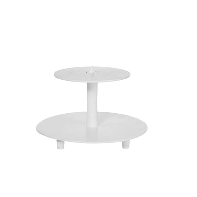 Alzata per Torta in Plastica 2 Piani Diametro 34 e 23 cm H 21