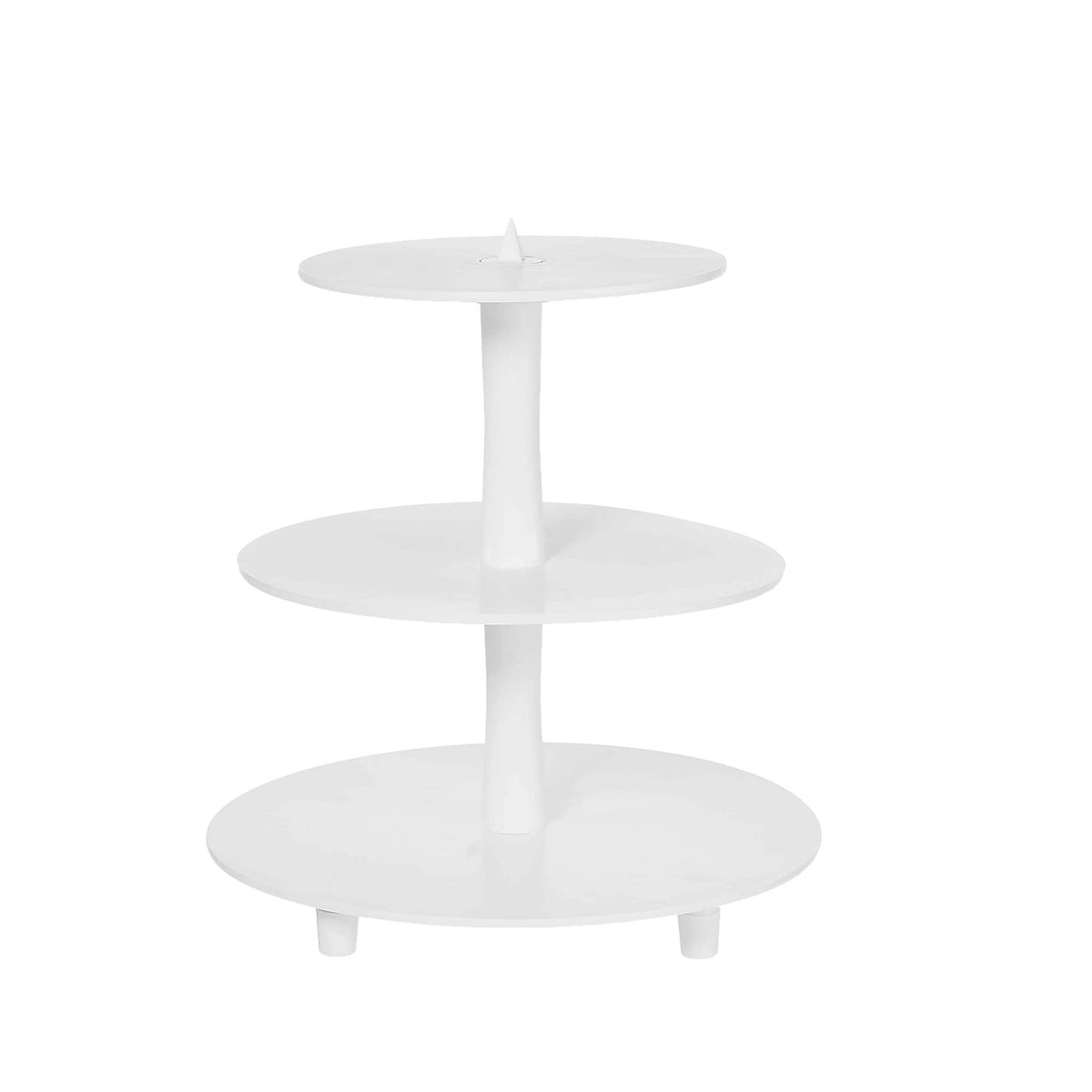 Alzata per Torta in Plastica 3 Piani Diametro 34, 30 e 23 cm H 36