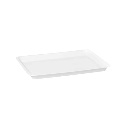 Vassoio Esposizione in Plastica Bianco 26x37 cm Confezione 10 Pezzi