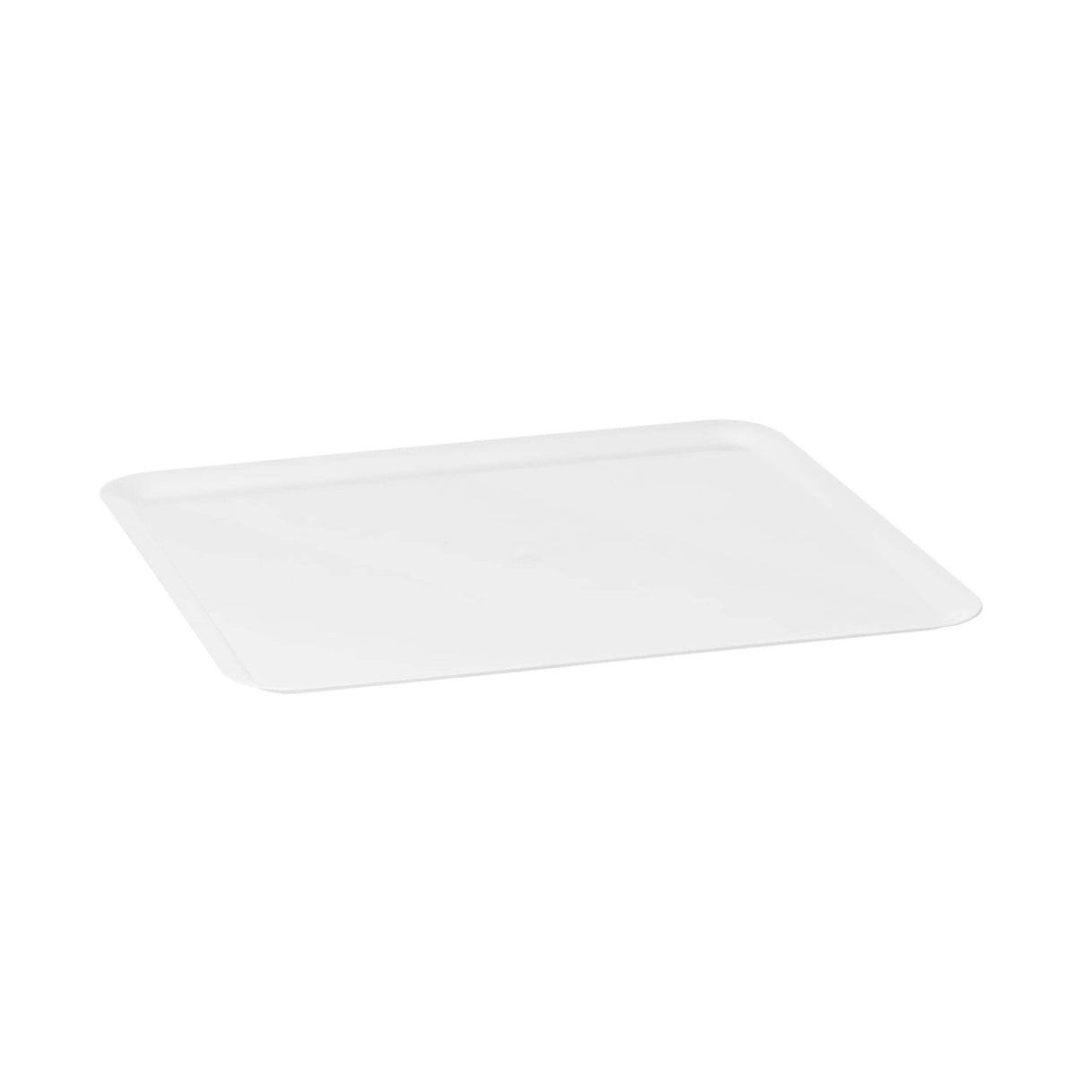 Vassoio Portata in Plastica Bianco 30x40 cm Confezione 10 Pezzi