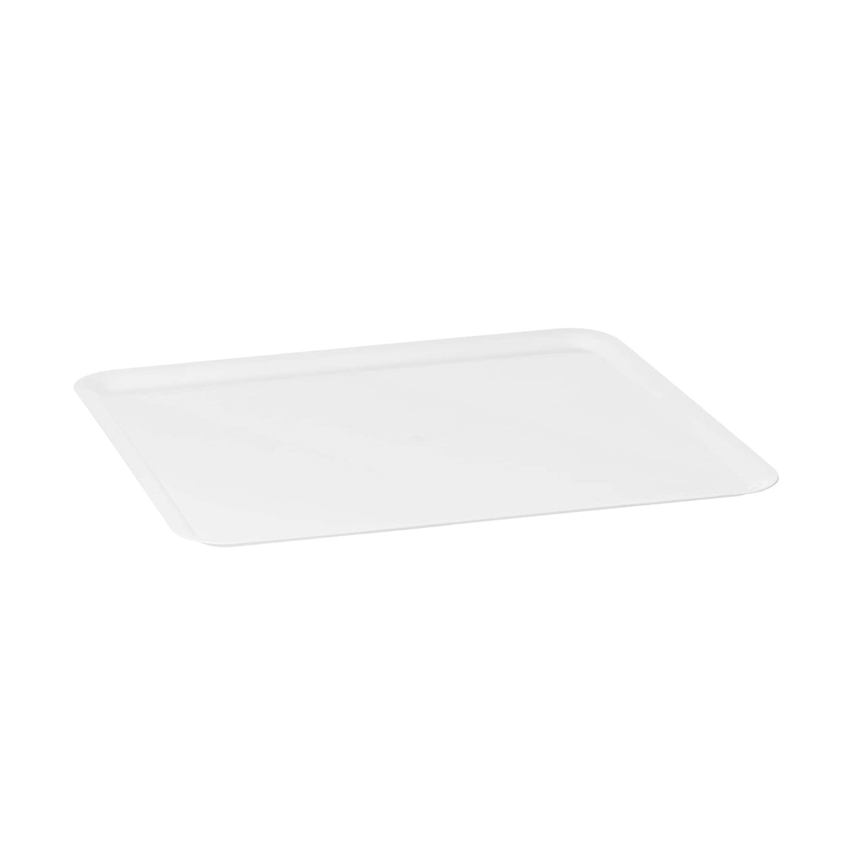 Vassoio Portata in Plastica Bianco 37x48 cm Confezione 10 Pezzi