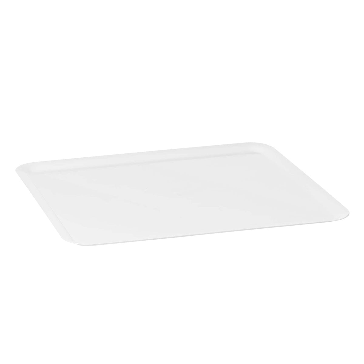 Vassoio Portata in Plastica Bianco 46x66 cm Confezione 10 Pezzi