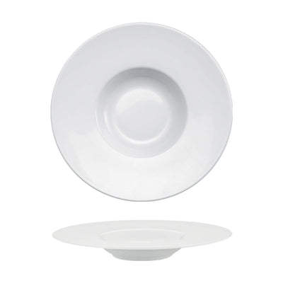 Lubiana Roma Piatto Pasta in Porcellana Ø 27 cm 12 Pezzi