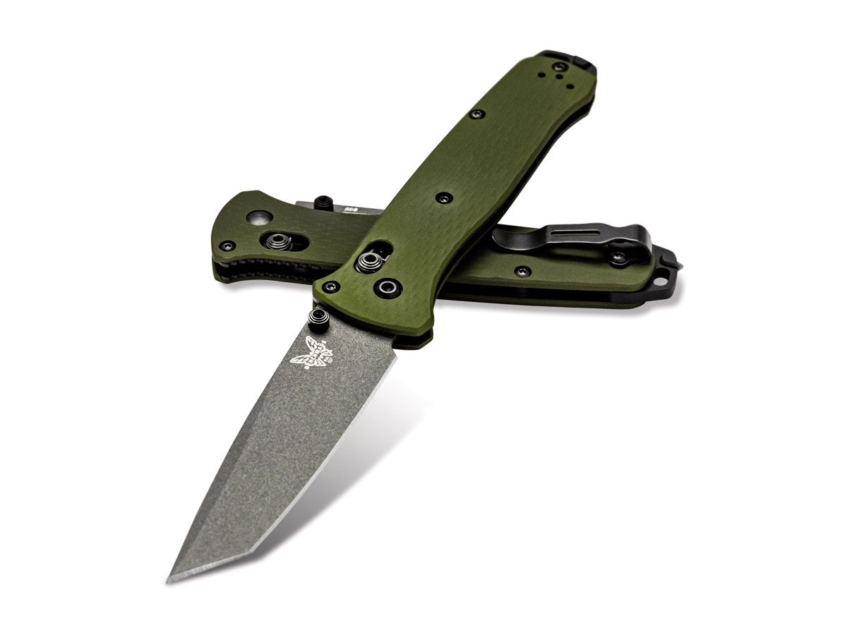 Benchmade Bailout 537GY-1 Green Tanto Plain - foto 2