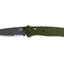 Benchmade Bailout 537SGY-1 Green Tanto Serrated