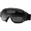 Bobster Alpha Nero ANSI Z87.1 CE EN166 MCEPS gomma lenti balistiche casco