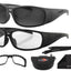 Bobster Ambush ANSI Z87 CE EN-1836 nylon 131mm lenti smoked mascherina removibile