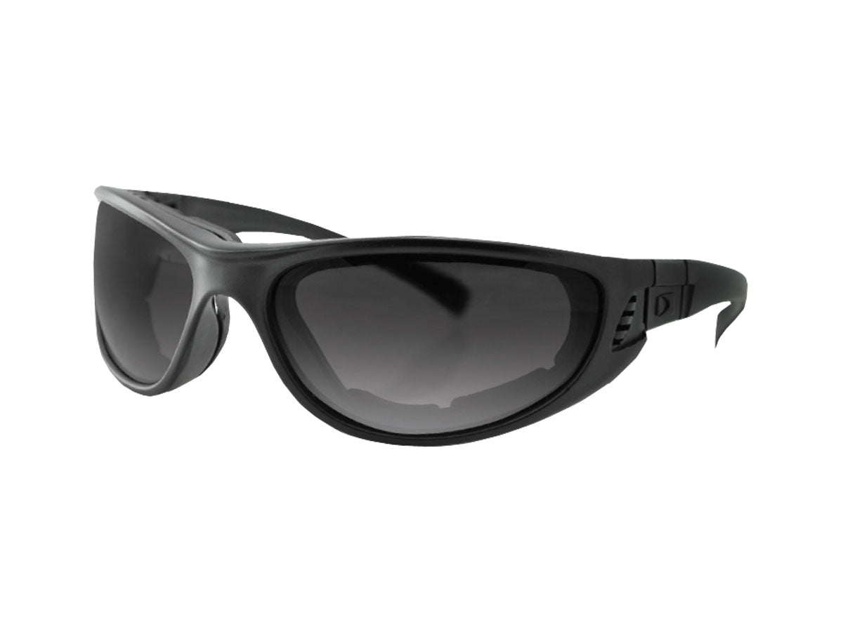 Occhiali Bobster Echo convertibili montatura nera lenti balistiche ANSI Z87