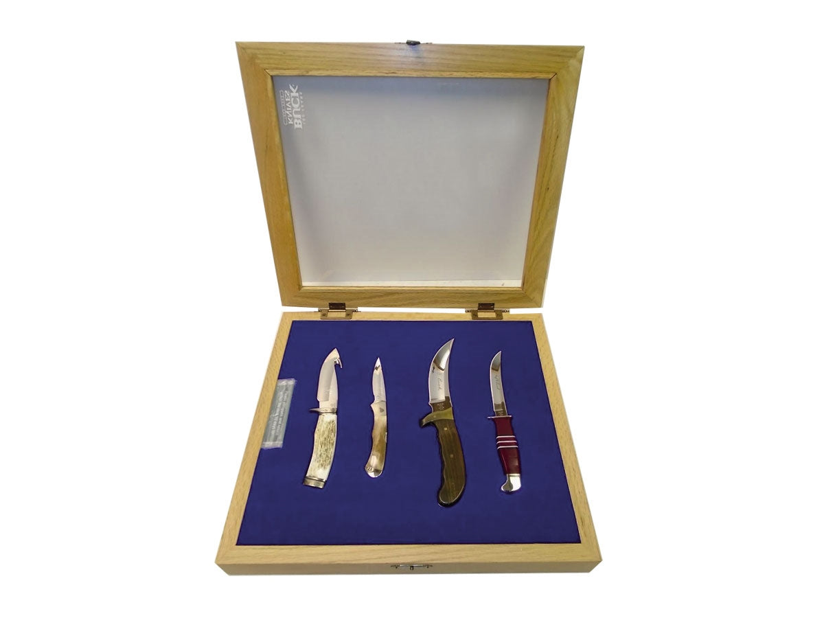 Buck Collector Set 4 Knives "100 Year Buck Family Favorites" Limited Edition - foto 2