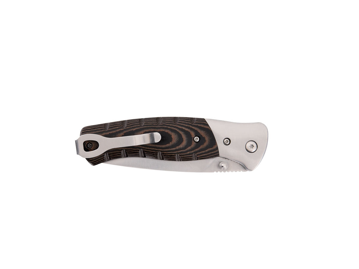 Buck Selkirk Folding Small Black/Brown 835Brs - foto 2