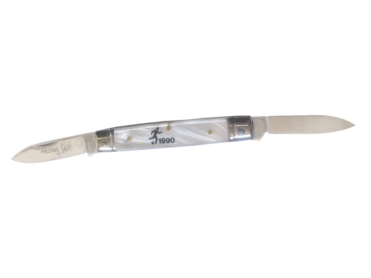 Coltello folding Camel 2 lame colori assortiti manico plastica 20 cm Made in Italy