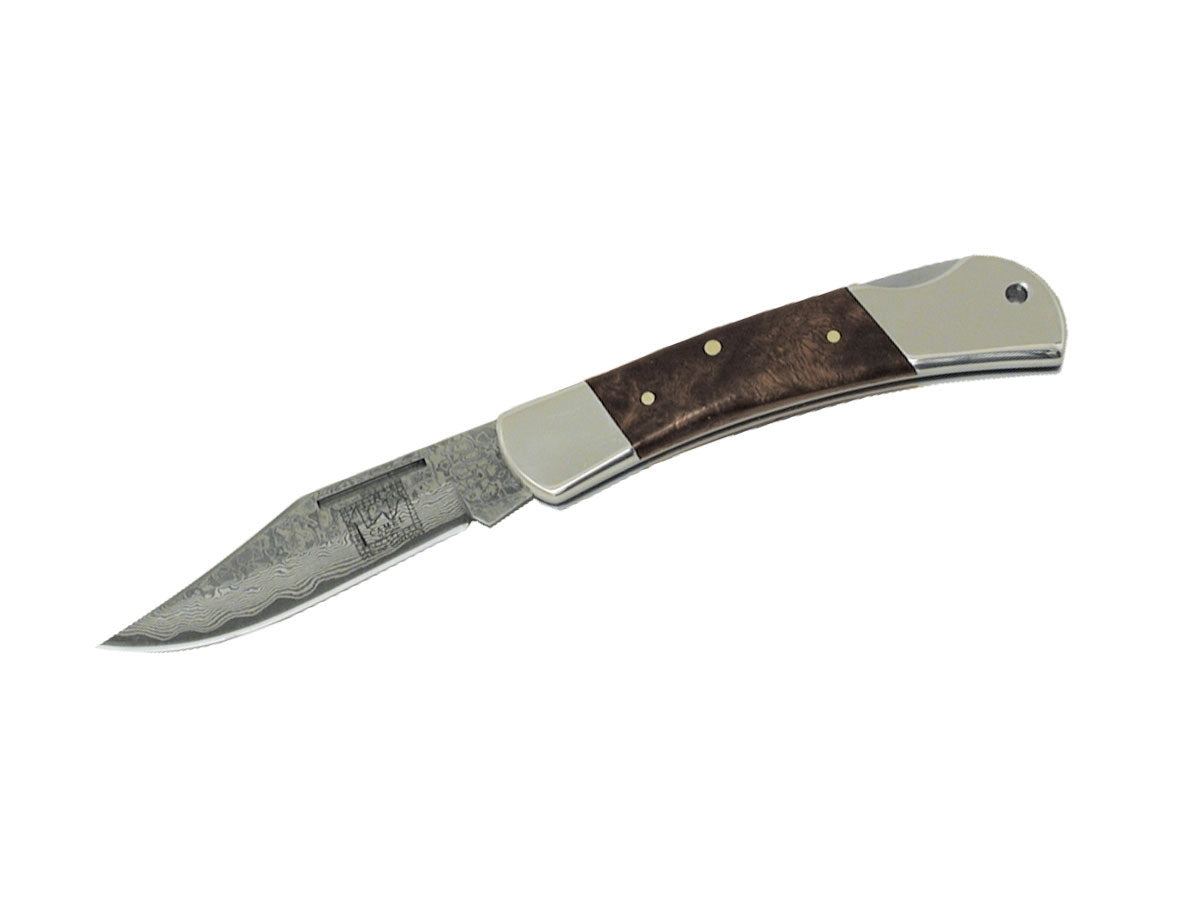 Camel Folding Damascus Small