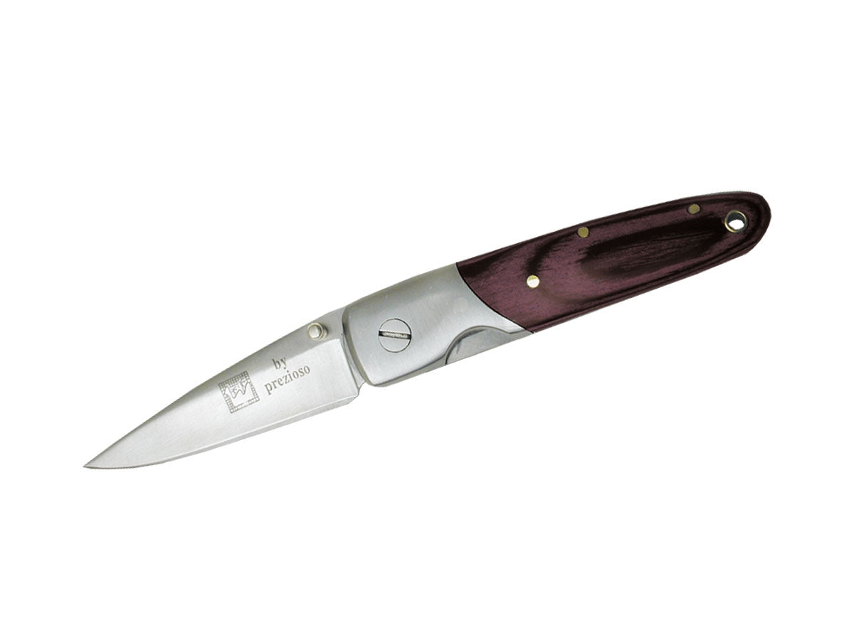 Camel Folding Liner Lock Pakkawood Red