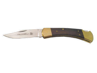 Coltello folding Camel manico palissandro 22 cm Back Lock Made in Italy