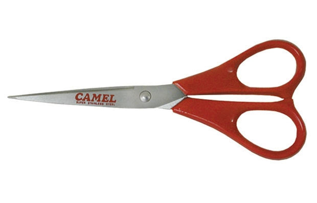 Camel Forbici Barbiere Manico Plastica Inox 5"