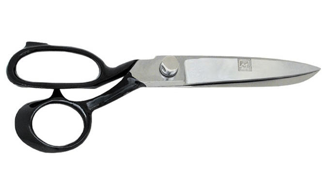 Camel Forbici Sarto Inox Manico Nero 8"