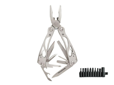 Camillus Winchester Winframe Multitool pinze punta ago tronchese manico alluminio antiscivolo fodero Nylon