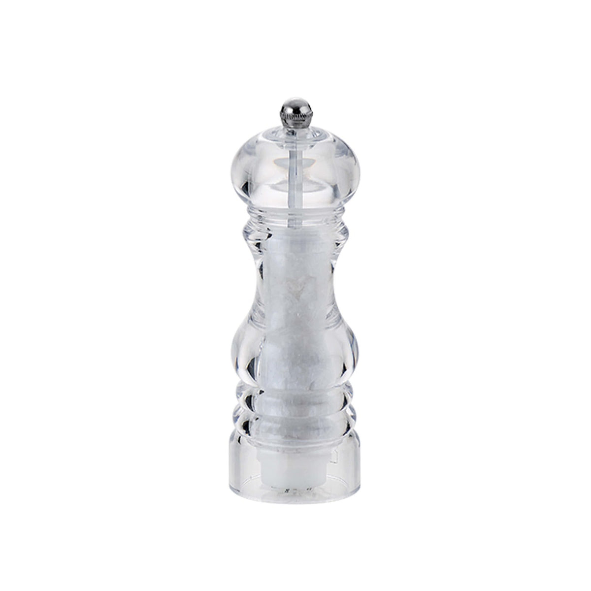 Macinasale in Acrilico con Macina in Ceramica H 17,5 cm