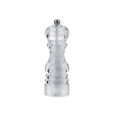 Macinasale in Acrilico con Macina in Ceramica H 17,5 cm