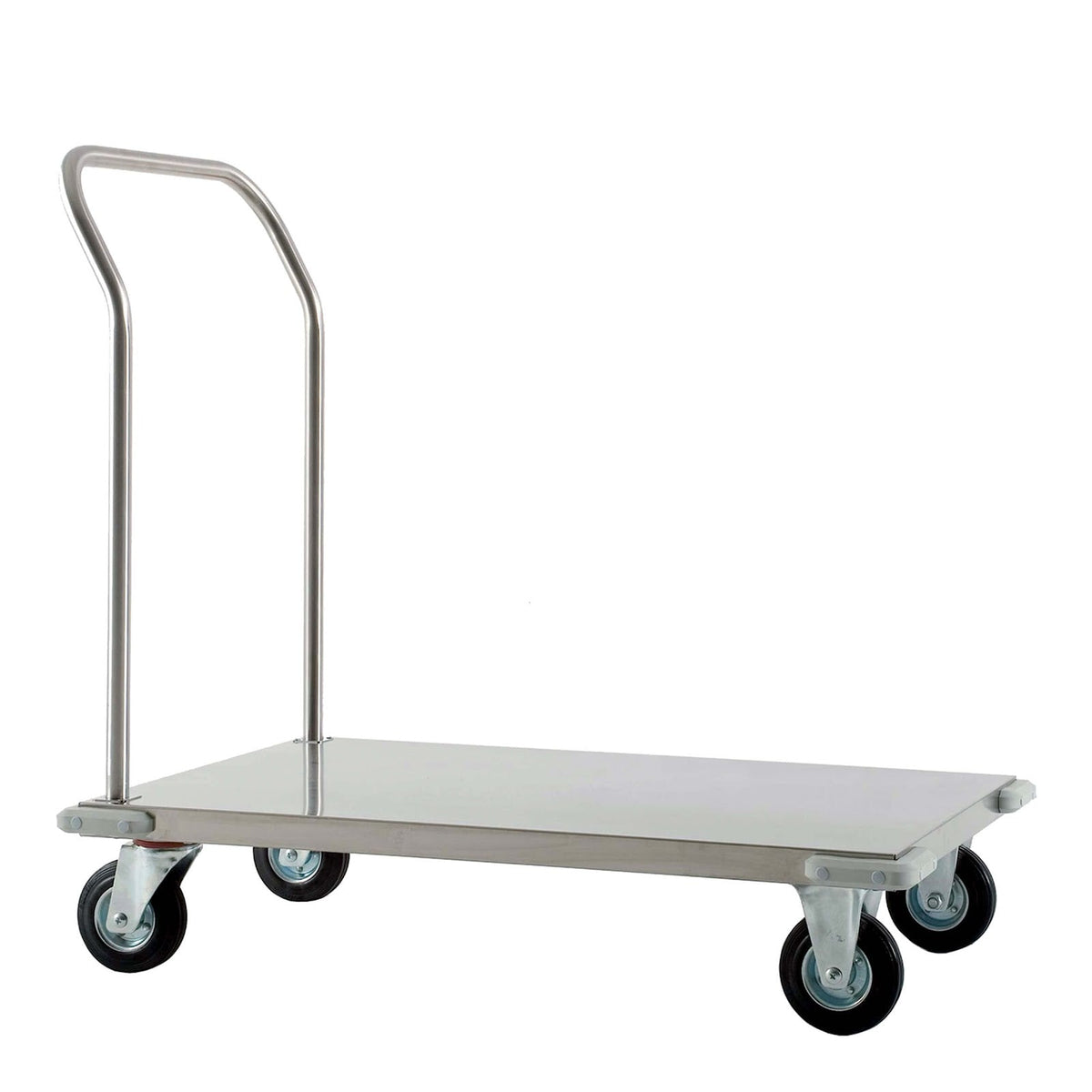 Gi.Metal Carrello Portacasse Inox 57x97 cm H 103 Portata 200 kg