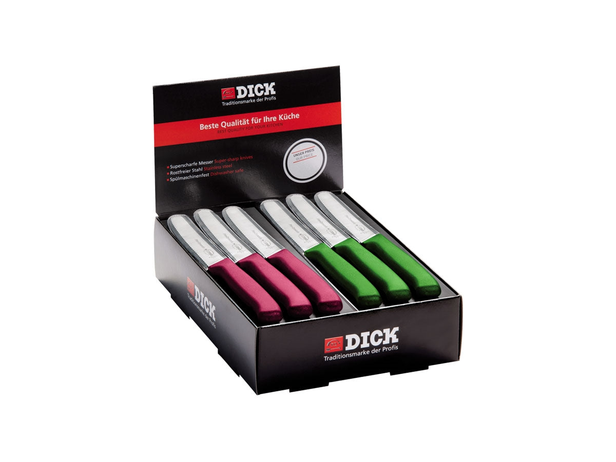 Dick Prodynamic Box 40 Pz. Tavola A Sega (20 fucsia/20 verde mela) 8523000