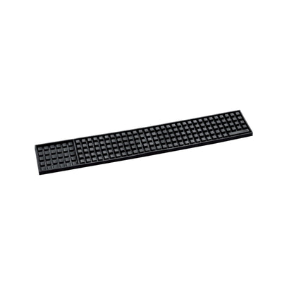 Tappetino Bar in Gomma Nero 51x8 cm 1 Pezzo