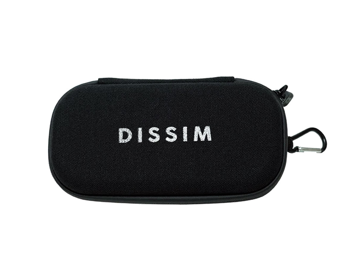Custodia semi-rigida Dissim Large Zipper 19x10x3,5 cm in tessuto deluxe
