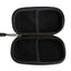 Dissim Large Zipper Carrying Case - vista aperta con tasche in rete