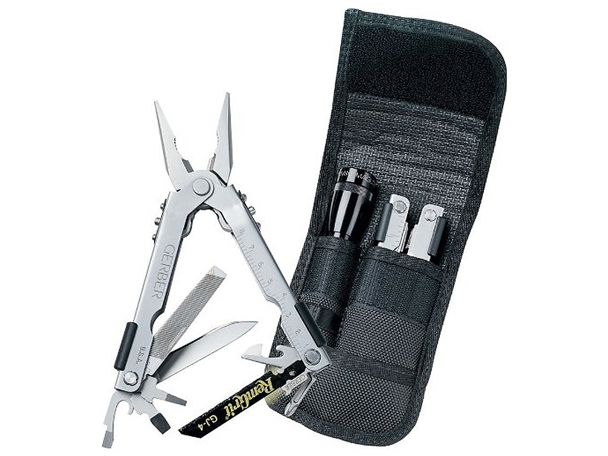 Gerber Kit Woodsman MP600 Multi-Plier + Mini Maglite