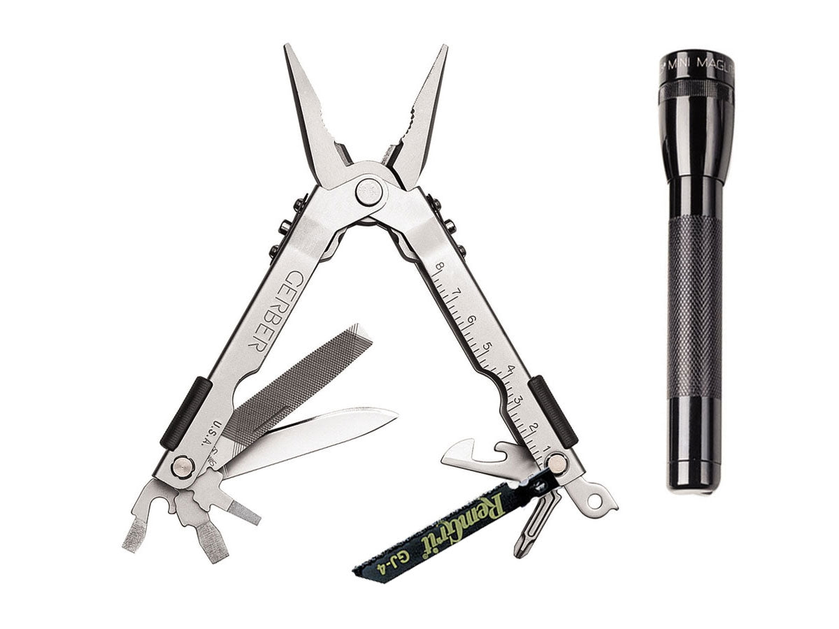 Gerber Kit Woodsman MP600 Multi-Plier + Mini Maglite - foto 2
