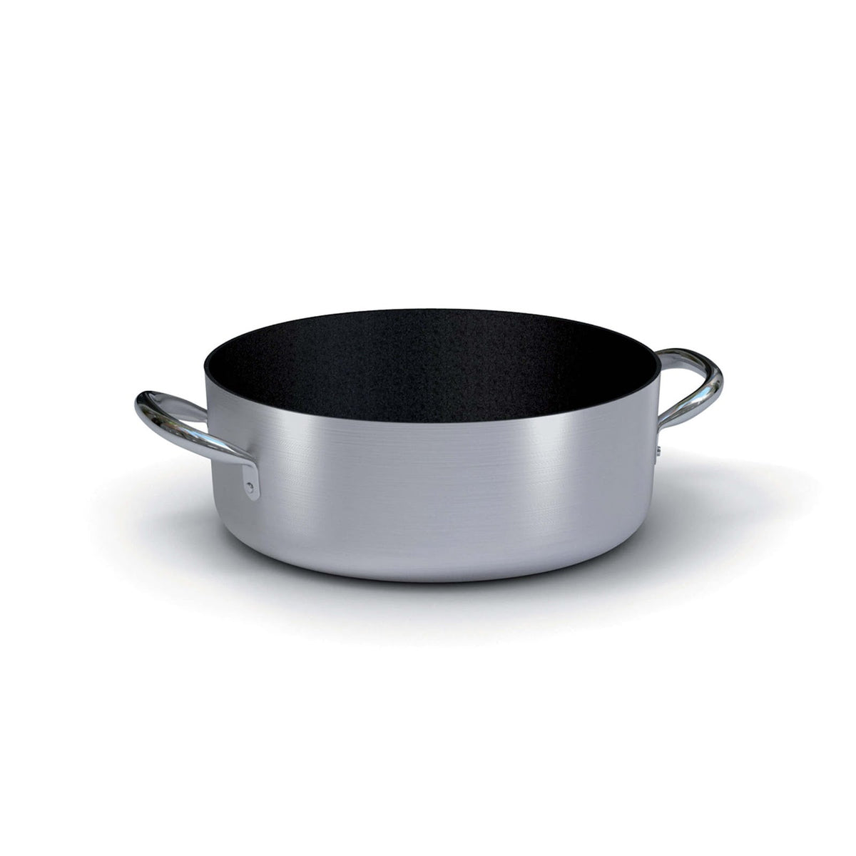Ballarini Kerastone Profi Casseruola Bassa 2 Manici Antiaderente Ø 24 cm 3,6 L