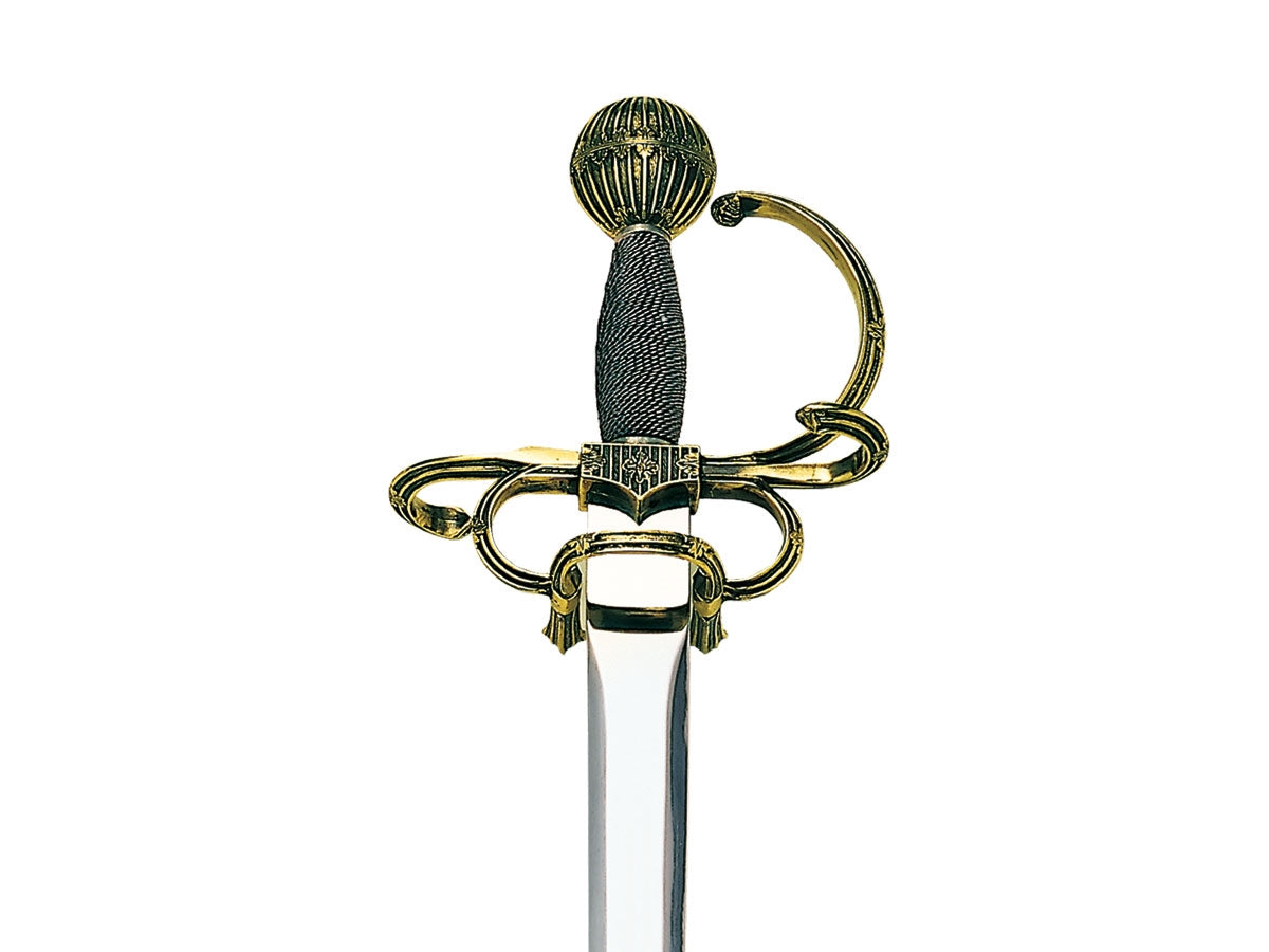 Gladius Replica Spada Carlo V brunita