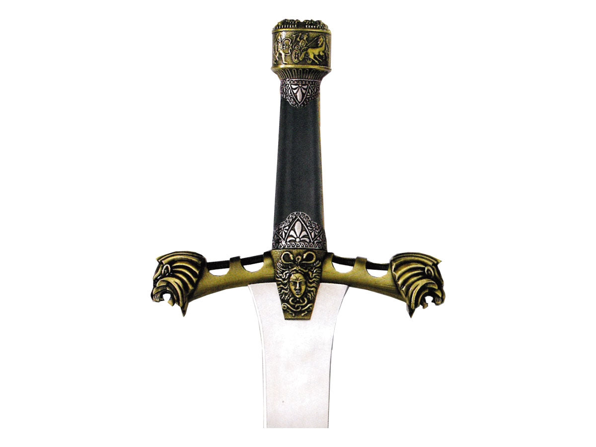 Gladius Replica Spada Cerimonia Alessandro Magno antichizzata