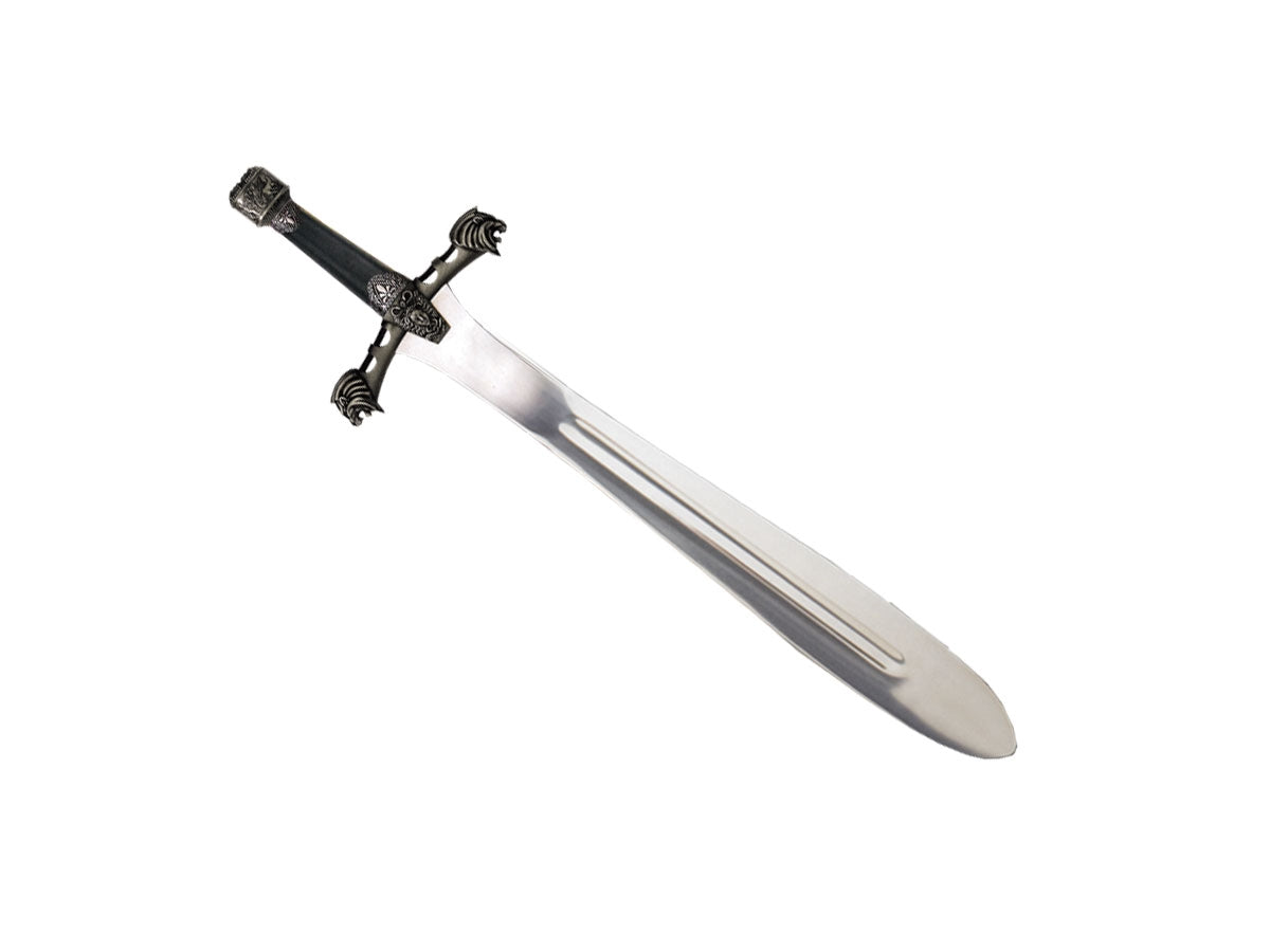 Gladius Replica Spada Cerimonia Alessandro Magno argentata - foto 2